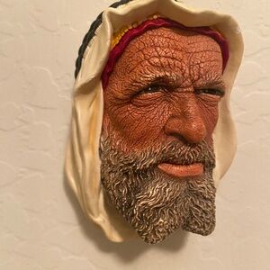 Bosses Multicolor Vintage Wall Art Decor Syrian Head